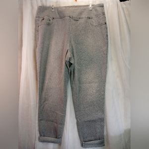 Grey denim plus size jeans 1x